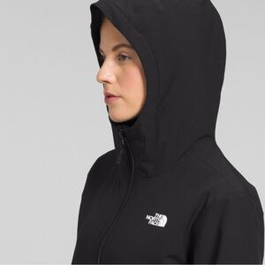 The North Face Women's Black Shelbe Raschel Full-Zip Hooded Jacket